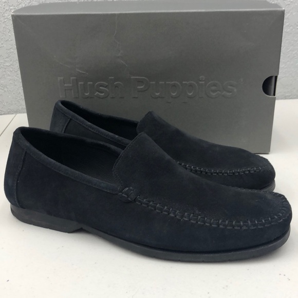 Hush Puppies | Shoes | Mens Black Suede 